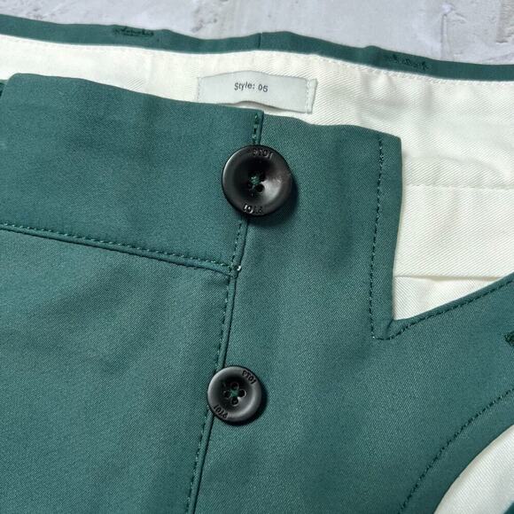 NEW PT Torino PT01 FORWARD Nylon Cotton 1 Pleat Pants 05 SIZE 34 x 26 NWT - Picture 10 of 15